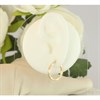 9ct Gold Three Colour Square Edge Hoop Earrings - 20mm - G4916 Alternative Image