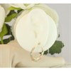 9ct Gold Three Colour Octagonal Creole Hoop Earrings - 25mm - G4924 Alternative Image