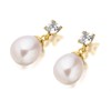9ct Gold Freshwater Cultured Pearl And Cubic Zirconia Gift Set - G5005 Alternative Image