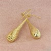 Aureus 9ct Bonded Gold On Sterling Silver Hook Wire Earrings - G6035 Alternative Image