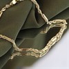 9ct Gold Hollow Figarope 7.25in Bracelet - G64109 Alternative Image