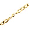 9ct Gold 6mm Wide Oval Curb Bracelet - 7.5in - G7240 Alternative Image