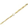 9ct Gold Extra Long Twisted Curb Anklet - 10in - G7911 Alternative Image