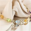 9ct Gold Multi Stone Kisses Bracelet - 7.25in - G8303 Alternative Image