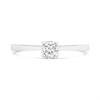 Platinum Diamond Solitaire Engagement Ring - 36pts - L/SI2 - H03137 Alternative Image