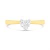 18ct Yellow Gold Diamond Solitaire Engagement Ring - 38pts - G/I2 - H03170 Alternative Image