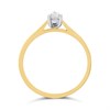 18ct Yellow Gold Diamond Solitaire Engagement Ring - 34pts - F/I1 - H03197 Alternative Image