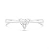 Platinum Diamond Solitaire Engagement Ring - 39pts - K/SI2 - H03202 Alternative Image
