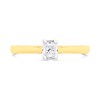 18ct Yellow Gold Diamond Solitaire Engagement Ring - 34pts - Q-R/VS1 - H03206 Alternative Image