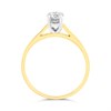 18ct Yellow Gold Diamond Solitaire Engagement Ring - 49pts - E/I2 - H041005 Alternative Image