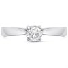 18ct White Gold Diamond Solitaire Engagement Ring - 41pts - G/11 - H04102 Alternative Image