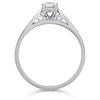18ct White Gold Diamond Solitaire Engagement Ring - 41pts - G/11 - H04102 Alternative Image
