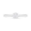 Platinum Diamond Solitaire Engagement Ring - 40pts - J/VS1 - H041081 Alternative Image