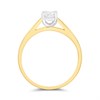 18ct Yellow Gold Diamond Solitaire Engagement Ring - 40pts - J/VVS2 - H041088 Alternative Image