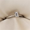 Platinum Diamond Solitaire Engagement Ring - 46pts - E/SI2 - H041149 Alternative Image
