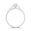Platinum Diamond Solitaire Engagement Ring - 45pts - H/I2 - H041187 Alternative Image