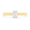 18ct Yellow Gold Diamond Solitaire Engagement Ring - 46pts - Certificated - H041224 Alternative Image