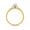 18ct Yellow Gold Diamond Solitaire Engagement Ring - 46pts - Certificated - H041224 Alternative Image