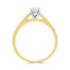 18ct Yellow Gold Diamond Solitaire Engagement Ring - 42pts - L/SI2 - H041229 Alternative Image