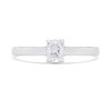 Platinum Diamond Solitaire Engagement Ring - 45pts - Certificated - H041231 Alternative Image