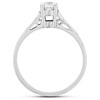 18ct White Gold Diamond Solitaire Engagement Ring - 46pts - G/I3 - H0415 Alternative Image
