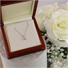 18ct White Gold Diamond Solitaire Necklace - 42pts - J/I1 - H04203 Alternative Image