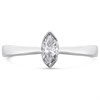 18ct White Gold Diamond Solitaire Engagement Ring - 44pts - I/I1 - H04245 Alternative Image