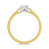 18ct Yellow Gold Diamond Solitaire Engagement Ring - 43pts - M/VS1 - H0430 Alternative Image