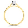 18ct Yellow Gold Diamond Solitaire Engagement Ring - 40pts - J/I2 - H04381 Alternative Image