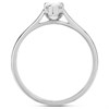 18ct White Gold Diamond Solitaire Engagement Ring - 41pts - I/SI2 - H04517 Alternative Image