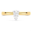 18ct Yellow Gold Diamond Solitaire Engagement Ring - 42pts - K/SI1 - H04635 Alternative Image