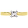 18ct Yellow Gold Diamond Solitaire Engagement Ring - 43pts - F/I2 - H04668 Alternative Image