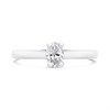 Platinum Diamond Solitaire Engagement Ring - 42pts - L/SI2 - H04761 Alternative Image