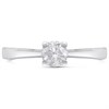 18ct White Gold Diamond Solitaire Engagement Ring - 52pts - H/I3 - H0508 Alternative Image