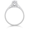 18ct White Gold Diamond Solitaire Engagement Ring - 52pts - H/I3 - H0508 Alternative Image