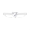 Platinum Diamond Solitaire Engagement Ring - 50pts - G/SI2 - H051188 Alternative Image