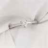 Platinum Diamond Solitaire Engagement Ring - 50pts - G/SI2 - H051188 Alternative Image