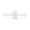 Platinum Diamond Solitaire Engagement Ring - 50pts - H/SI1 - H051235 Alternative Image