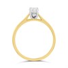 18ct Yellow Gold Diamond Solitaire Engagement Ring - 57pts - G/VS2 - H051256 Alternative Image