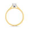 18ct Yellow Gold Diamond Solitaire Engagement Ring - 52pts - H/SI2 - H051263 Alternative Image
