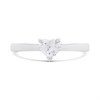 Platinum Diamond Solitaire Engagement Ring - 50pts - H/SI1 - H051321 Alternative Image