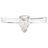 18ct White Gold Diamond Solitaire Engagement Ring - 50pts - F/I1 - H05273 Alternative Image