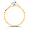 18ct Yellow Gold Diamond Solitaire Engagement Ring - 55pts - K/I1 - H0528 Alternative Image