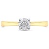 18ct Yellow Gold Diamond Solitaire Engagement Ring - 1/2ct - E/I2 - H05369 Alternative Image