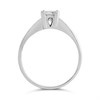 18ct White Gold Diamond Solitaire Engagement Ring - 56pts - F/I2 - H0537 Alternative Image