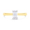 18ct Yellow Gold Diamond Solitaire Engagement Ring - 57pts - F/I1 - H05476 Alternative Image