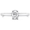 18ct White Gold Diamond Solitaire Engagement Ring - 52pts - F/I1 - H05500 Alternative Image