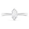 Platinum Diamond Solitaire Engagement Ring - 51pts - D/SI1 - H05513 Alternative Image