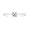 18ct White Gold Diamond Solitaire Engagement Ring - 51pts - H/I1 - H05588 Alternative Image