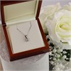 Platinum Diamond Solitaire Necklace - 1/2ct - L/VS2 - H05598 Alternative Image